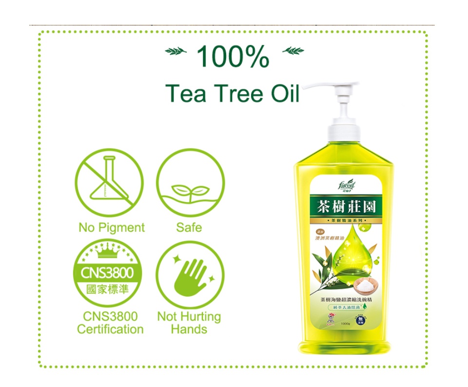 Farcent liquid Dish Wash - Tea tree _ Sea salt-3